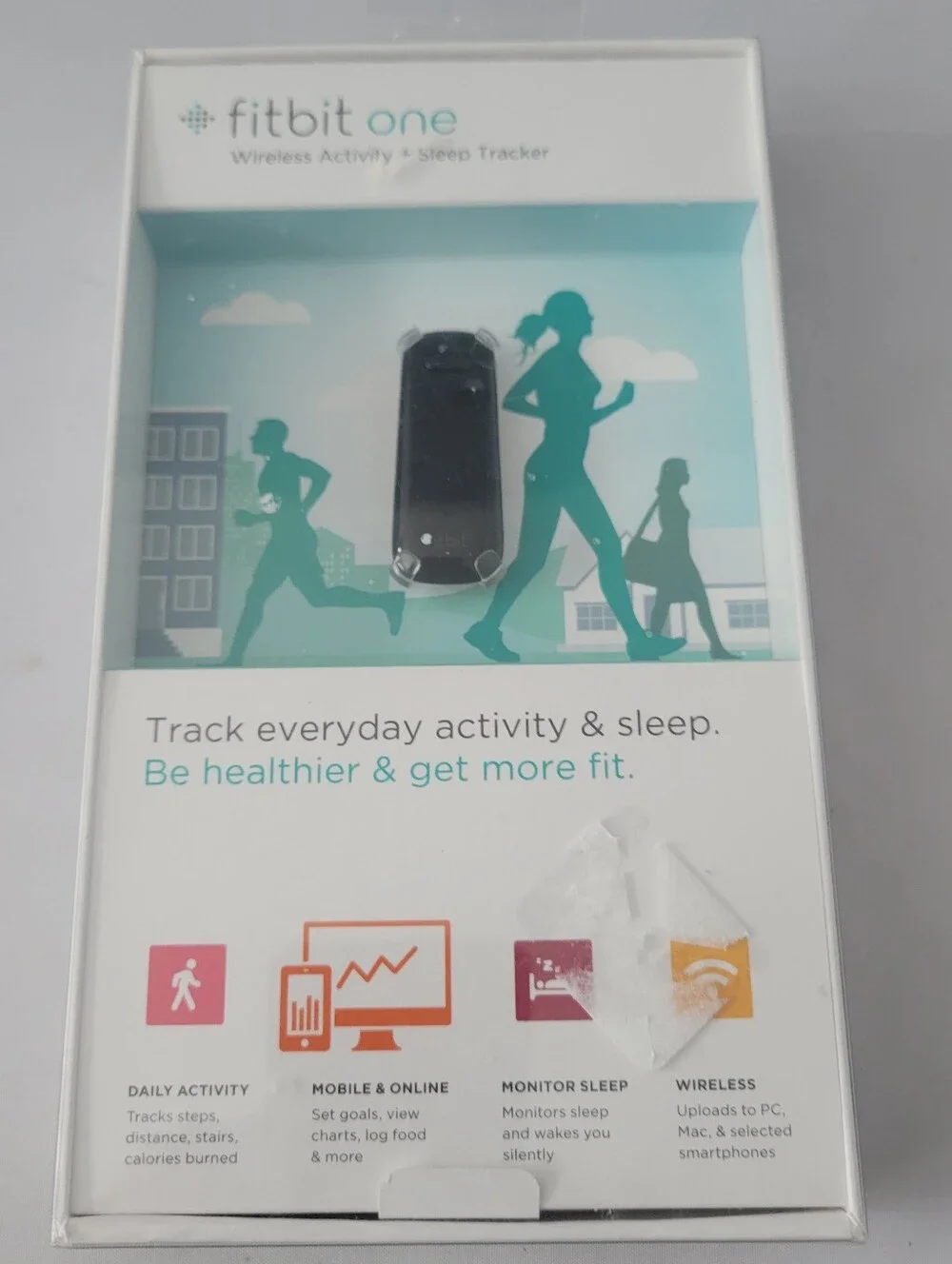 FitBit ONE Black Wireless Activity + Sleep Tracker Dongle 2012 SEALED